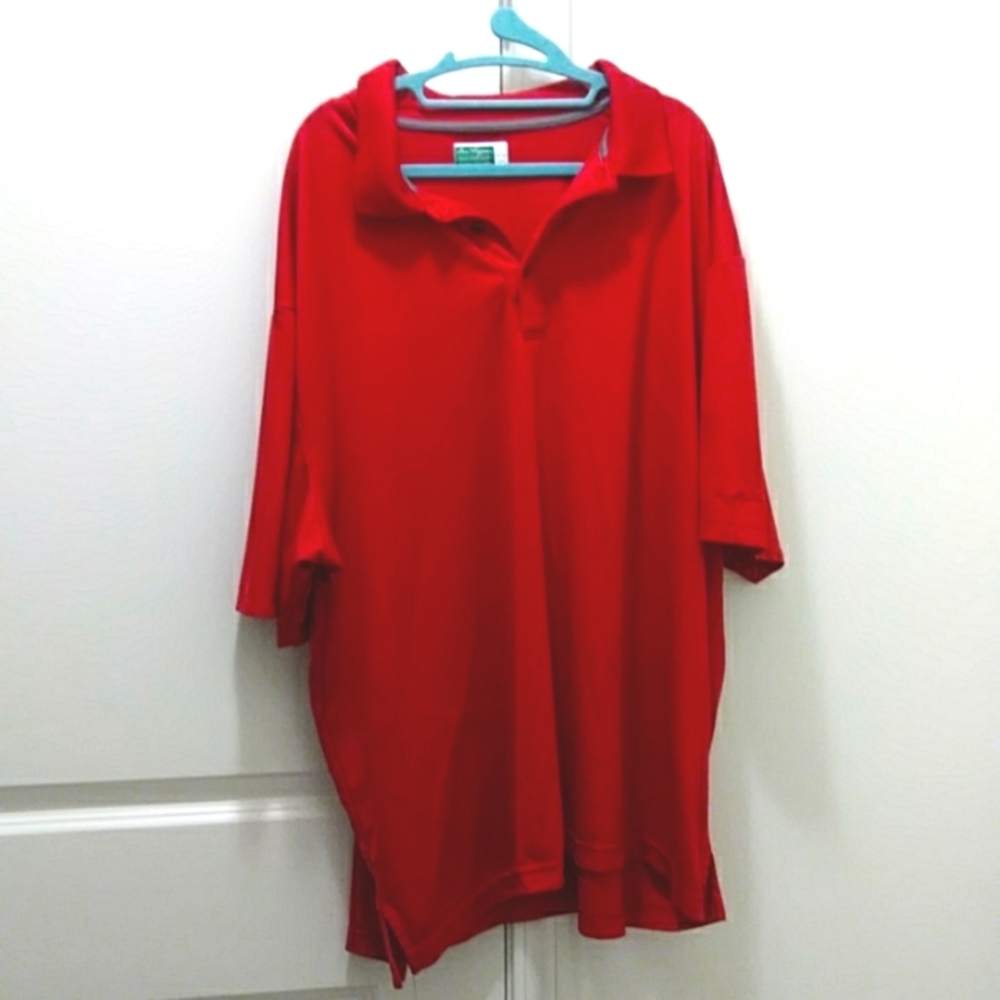 Red Polo shirt